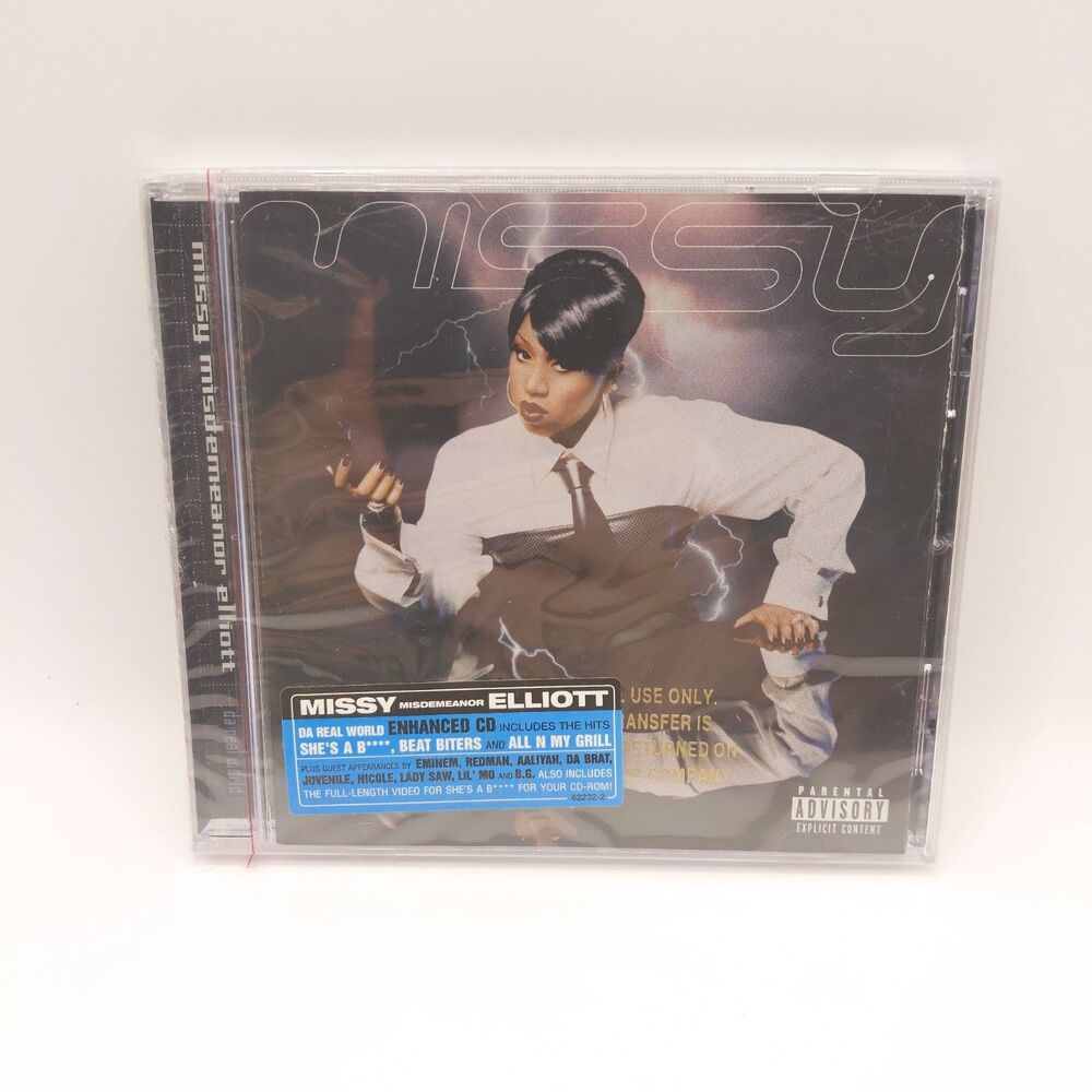 Missy Elliott Da Real World Enhanced Parental Advisory CD New